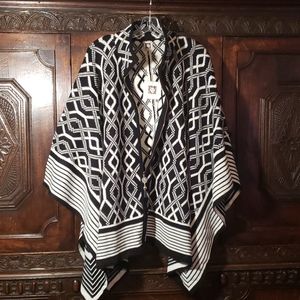 Anne Klein Jacket Cape Sweater